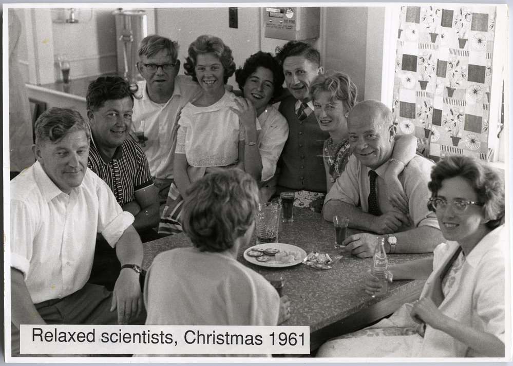 Christmas party, 1961