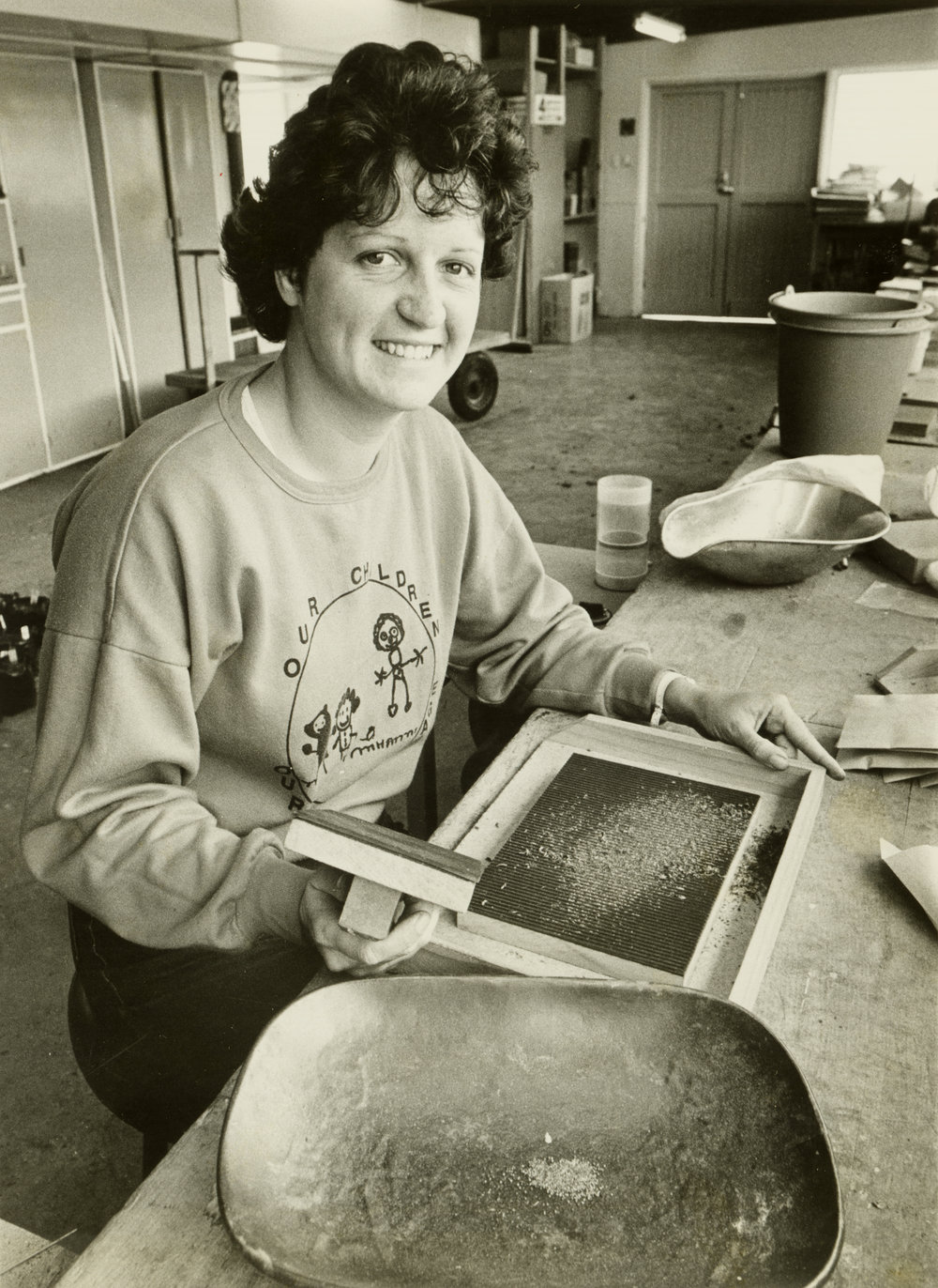 Allison Mackay at work