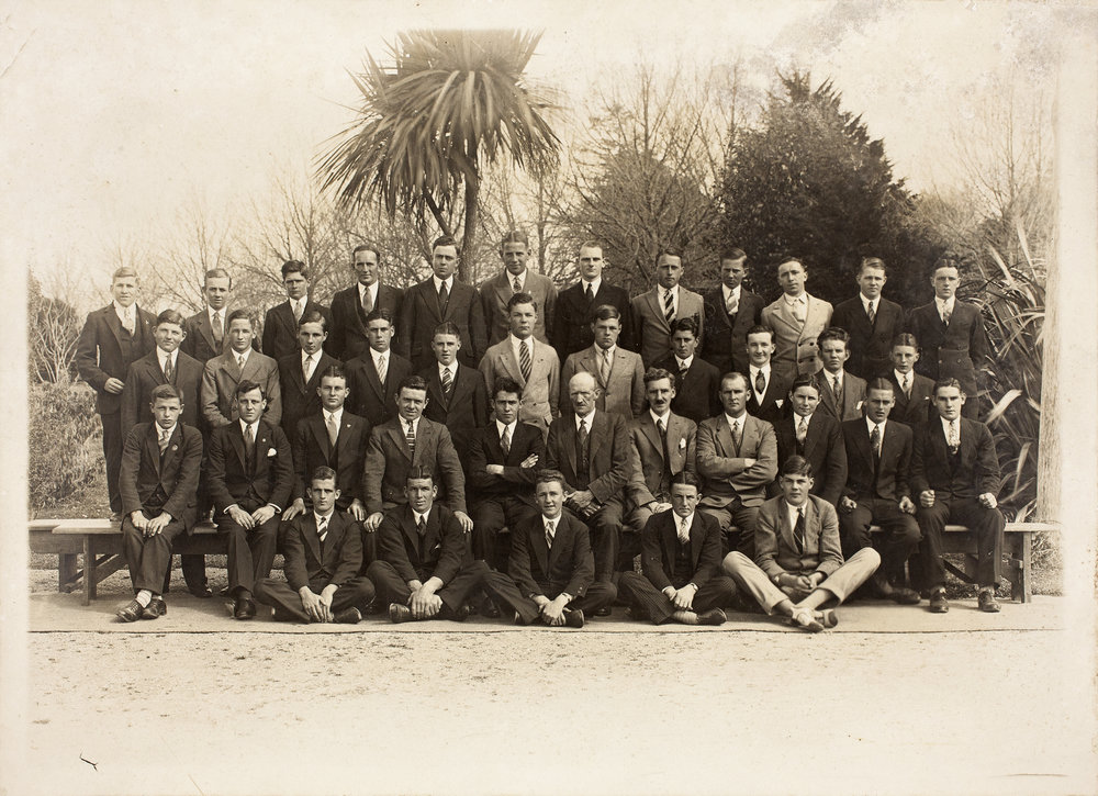 Staff and students of the Ruakura Farm of Instruction