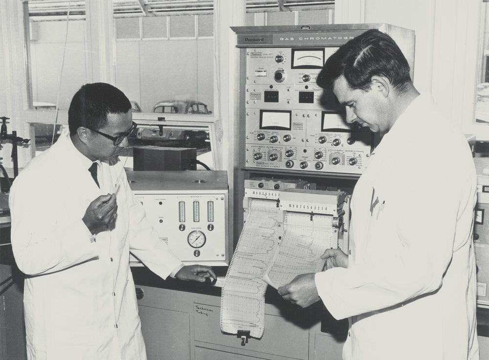 Edmon Wong and Cecil B. Johnson