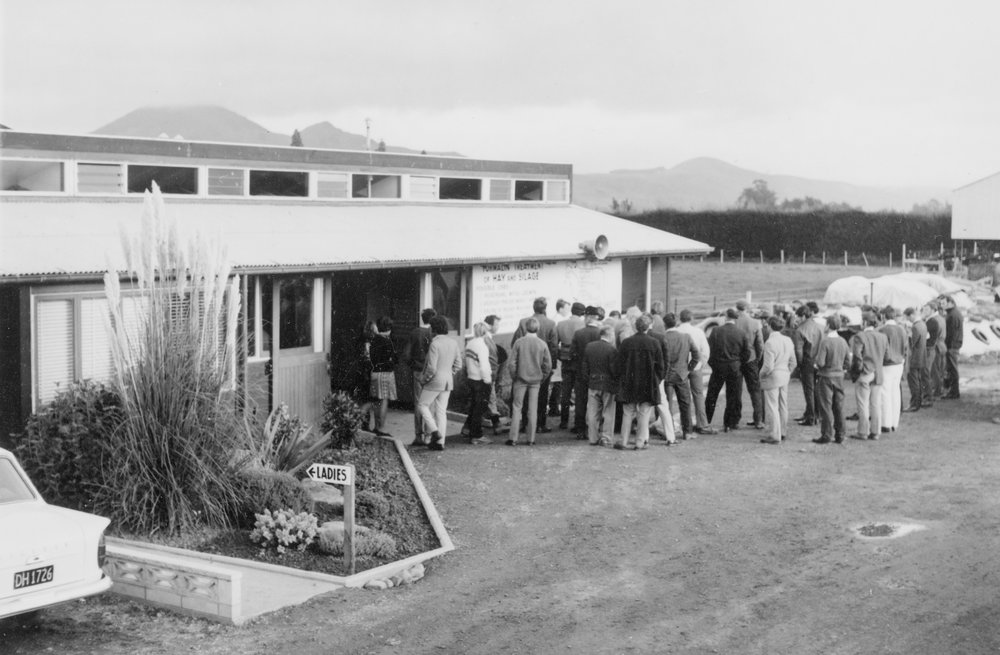 Open Day gathering at Invermay