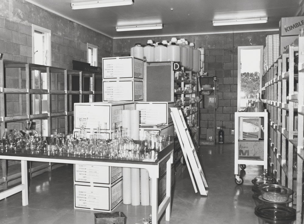 The Store, Grasslands. 8. Glassware and miscellaneous material