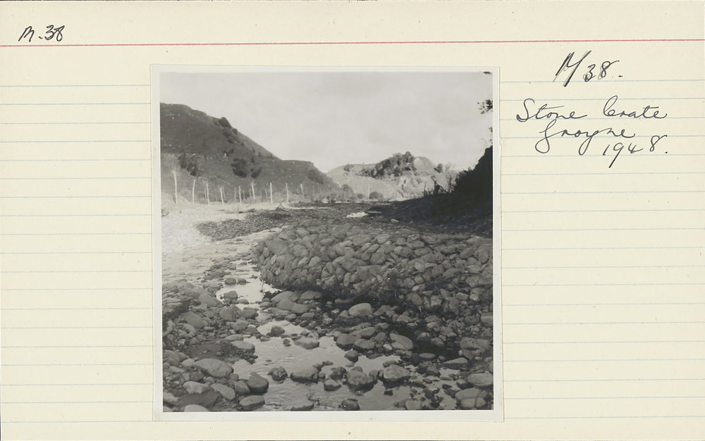 Groynes. 6. Stone crate groyne