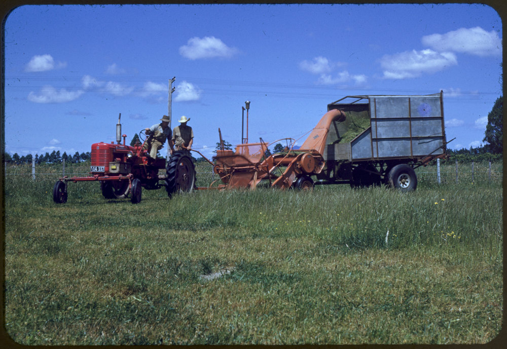 Silage making