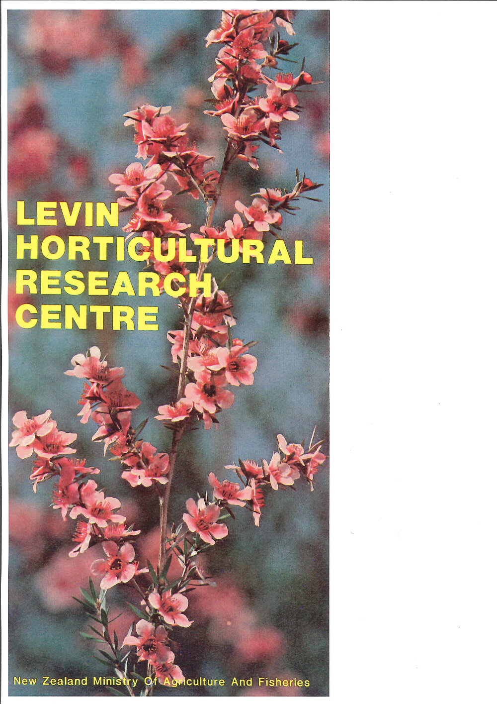 MAF - Levin Horticultural Research Centre Brochure