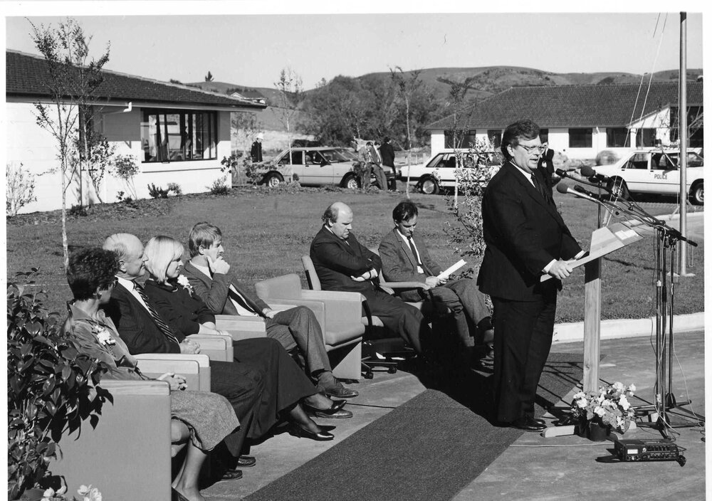 Prime Minister Lange opens Invermay Main Building