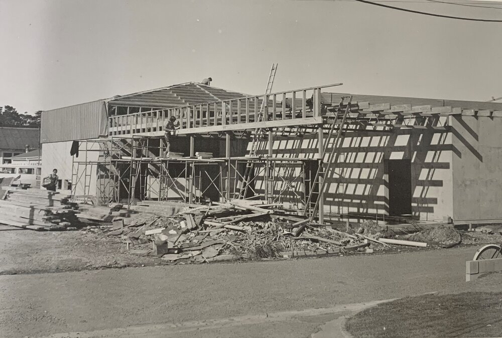 DSIR - Field Services Building at Palmerston North - under construction
