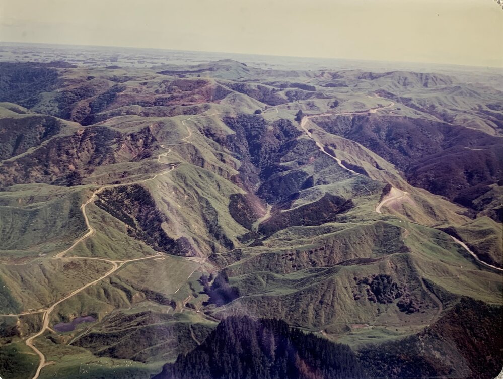 Ballantrae site aerial view