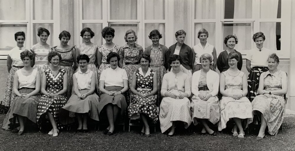 Grasslands female staff members, 1958