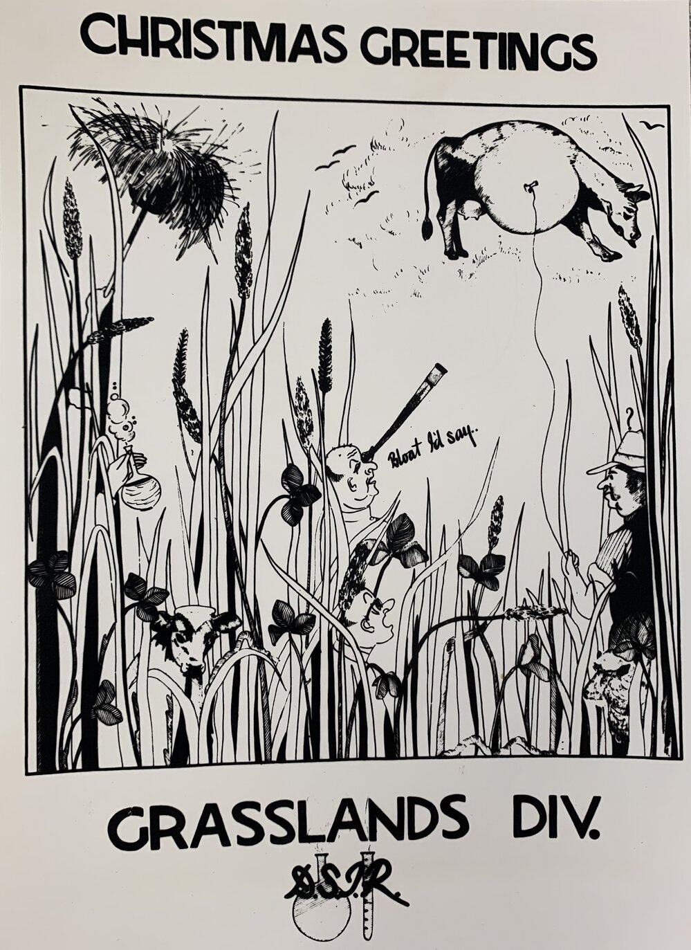 Bloat Research Christmas Card