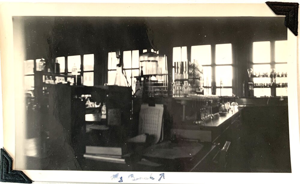 Plant Chemistry Laboratory - interior - circa 1950