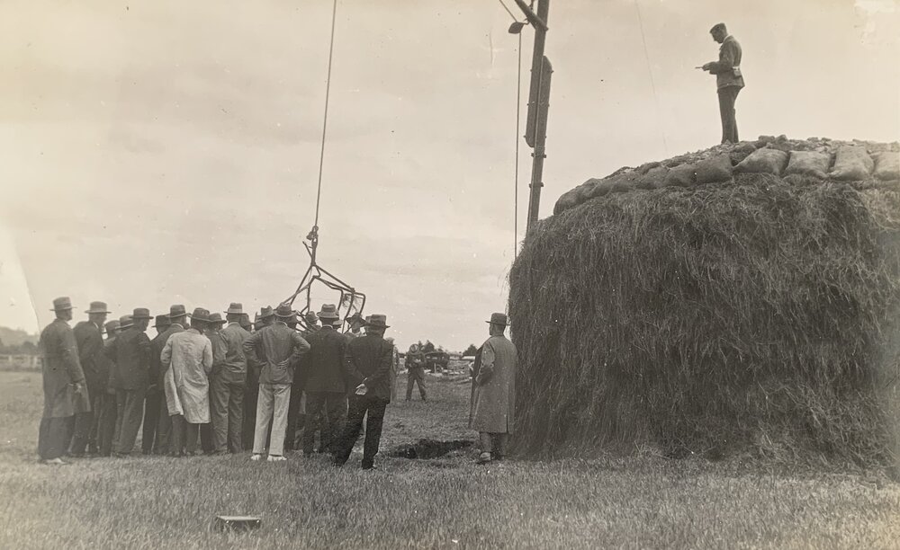 Australian Dairy Farmers - Hay stack