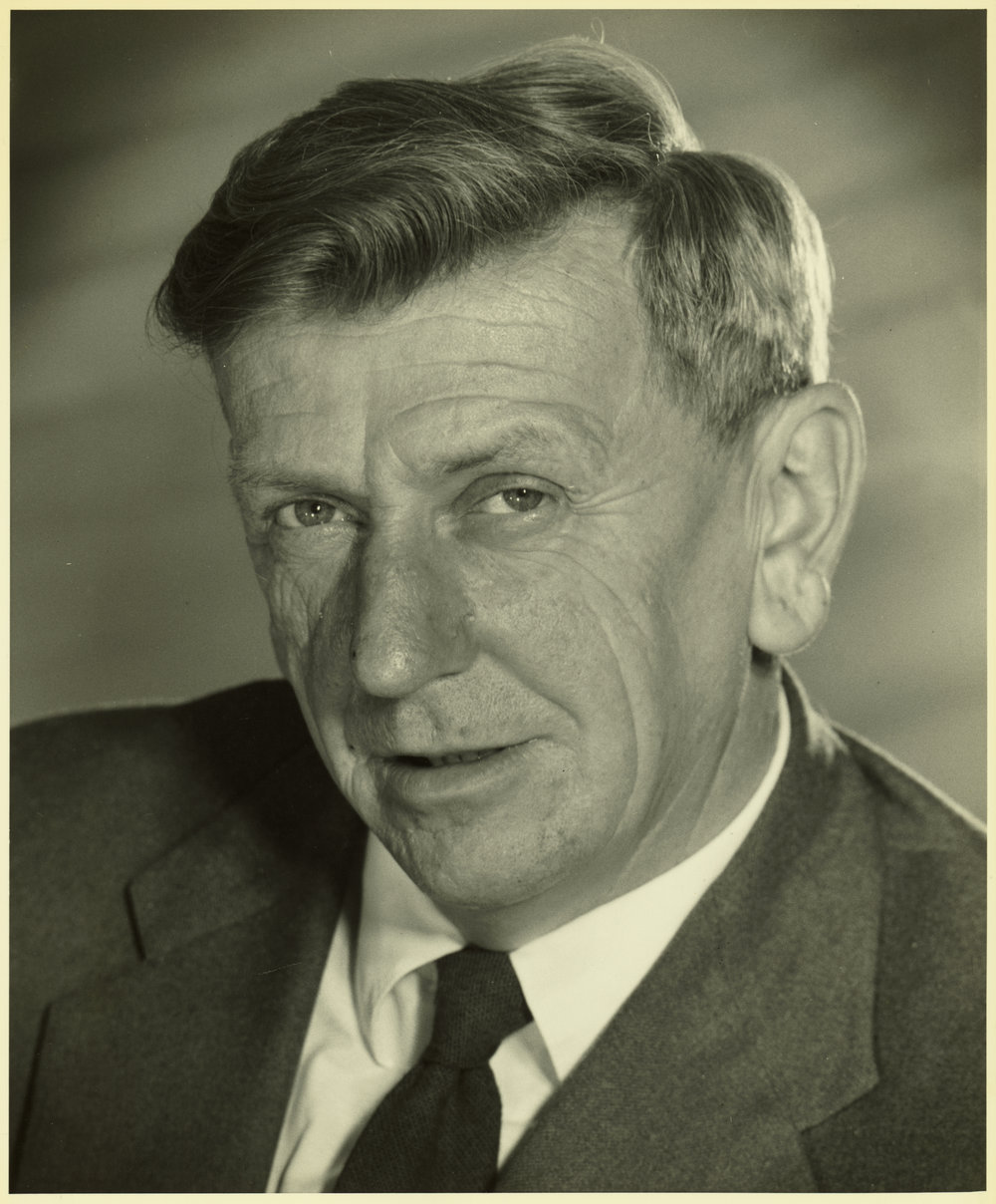 C.P. McMeekan (1908-1972) portraying his left-hand profile