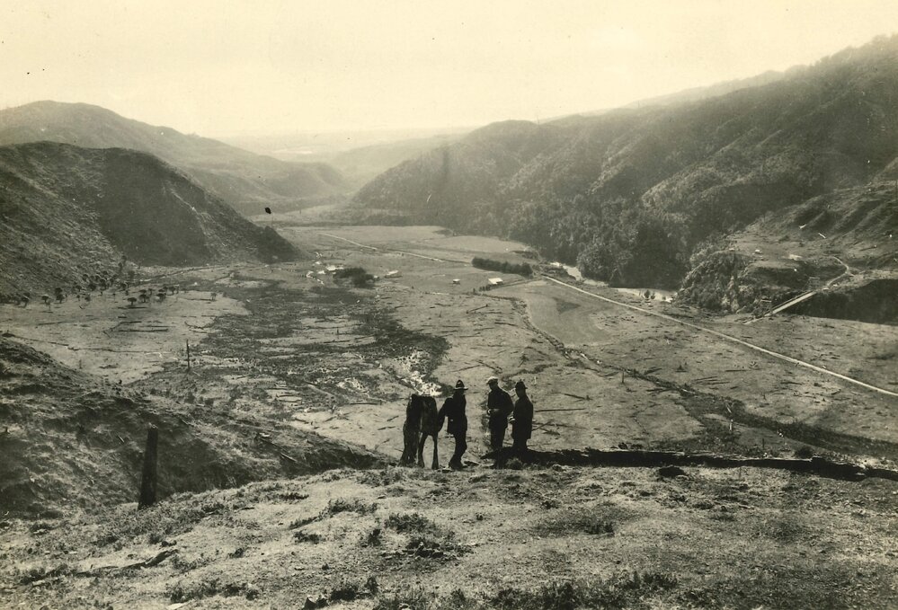 Otaki - looking towards the sea
