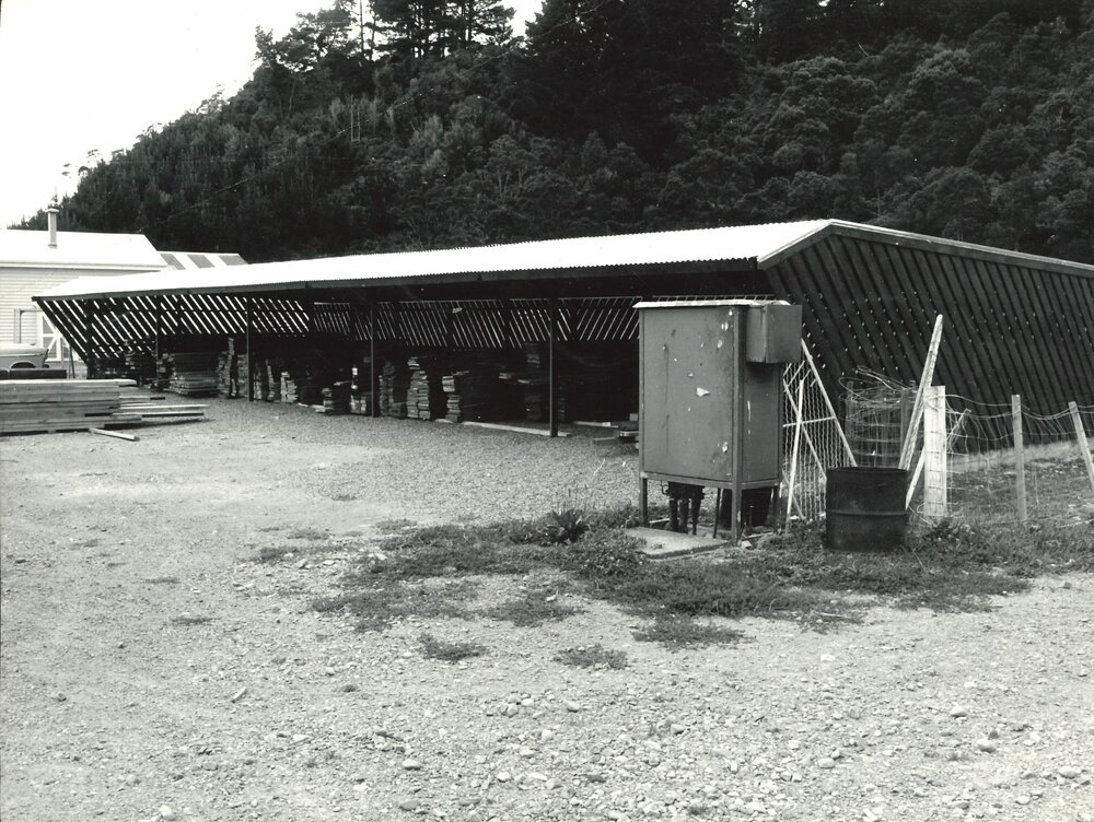 Engineering Workshop - wood storage