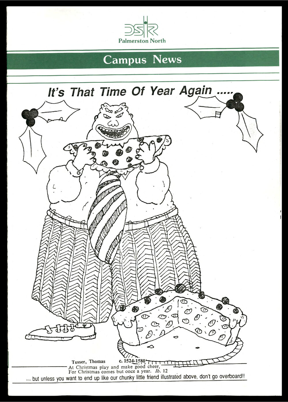 DSIR Palmerston North - Campus News - December 1988