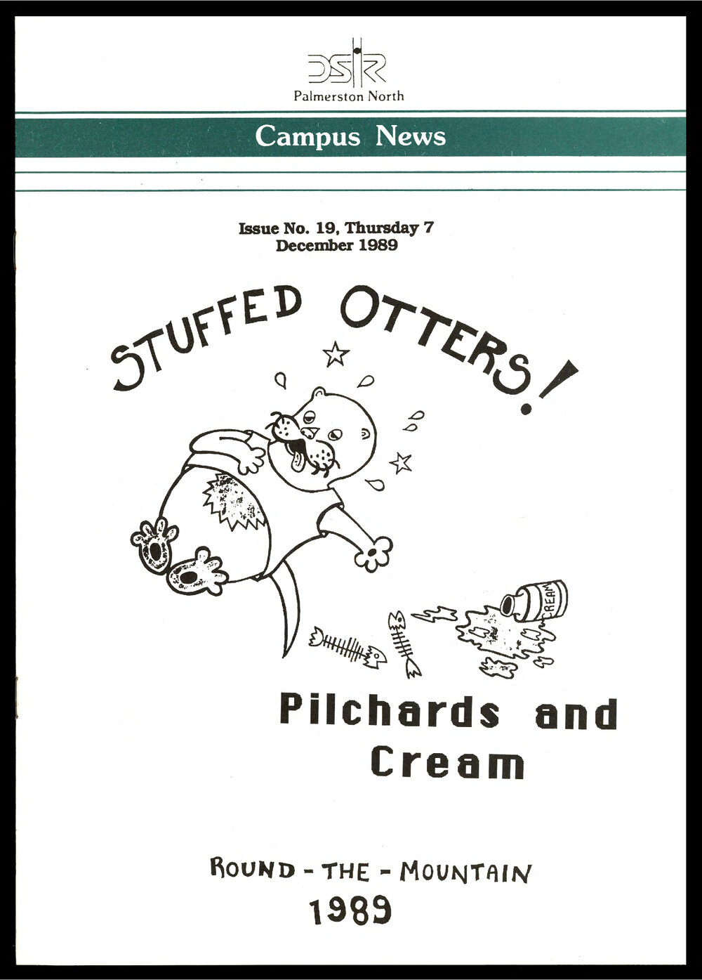 DSIR Palmerston North - Campus News: Issue No. 19 - 7 December 1989