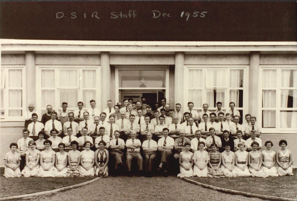 Grasslands Division Staff portrait - 1955