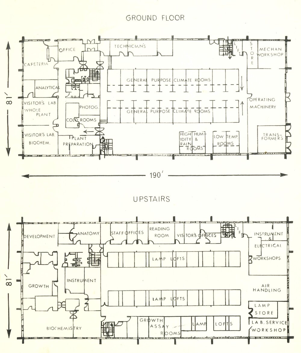 Climate Laboratory - Floor map
