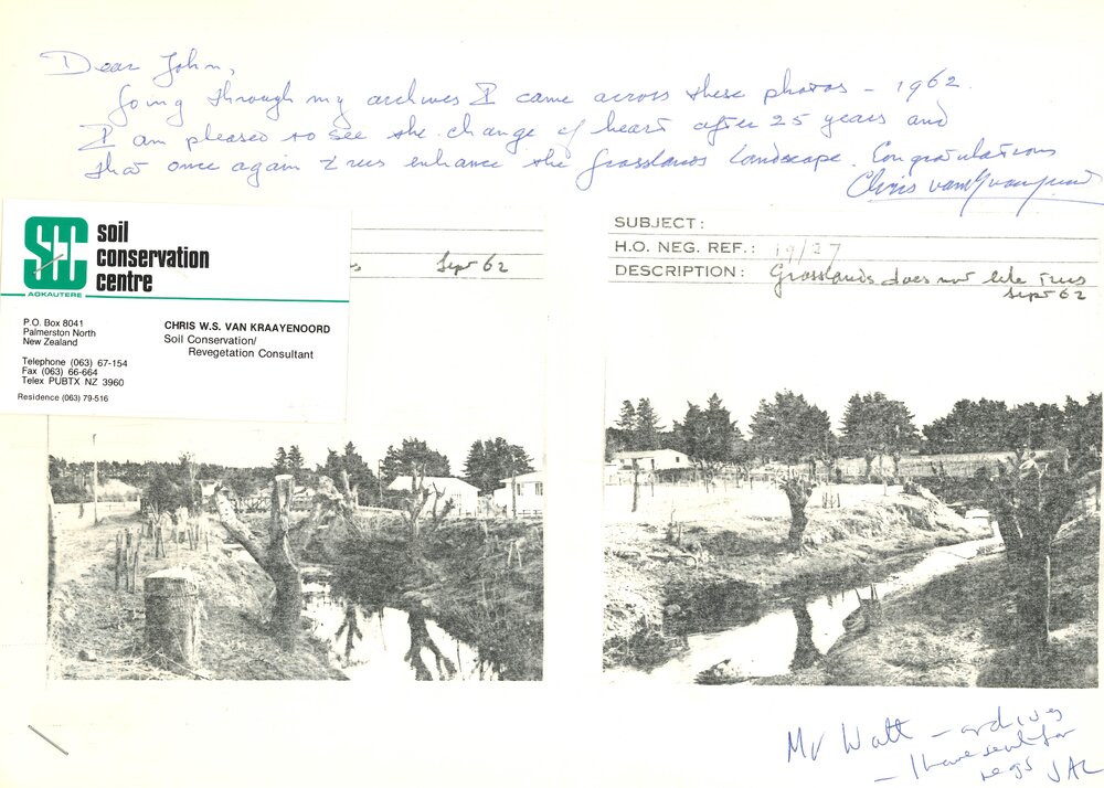 van Kraayenoord correspondence