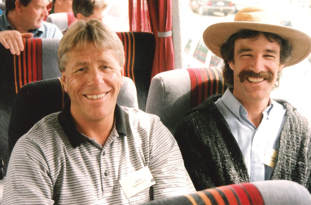 Ants Roberts and Stewart Ledgard