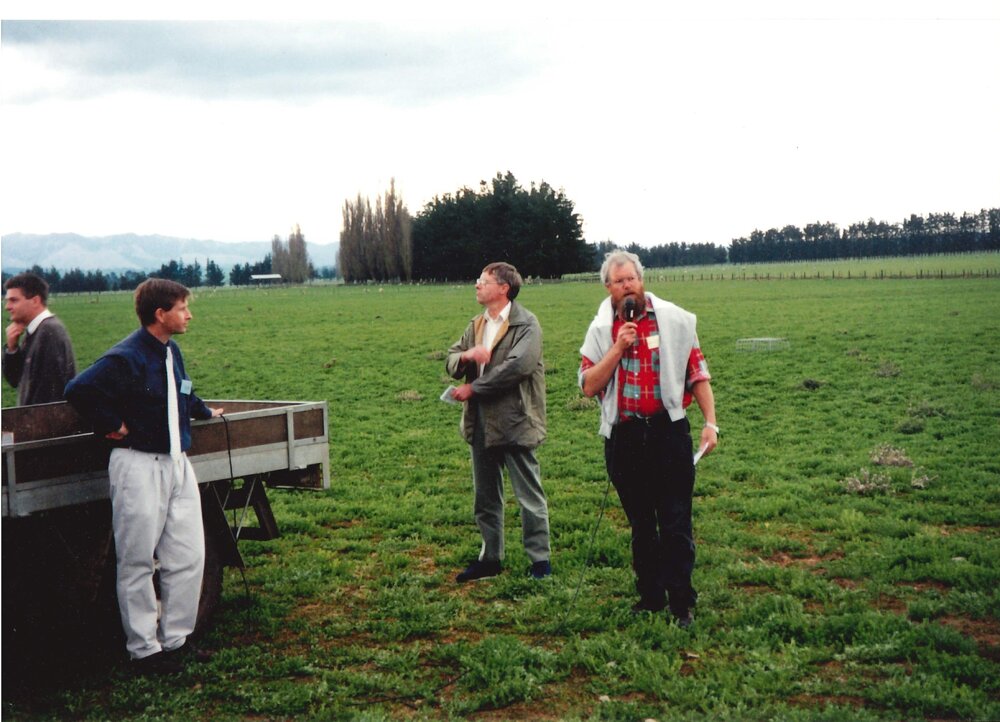 Gavin Milne, Grant Douglas and Garry Waghorn