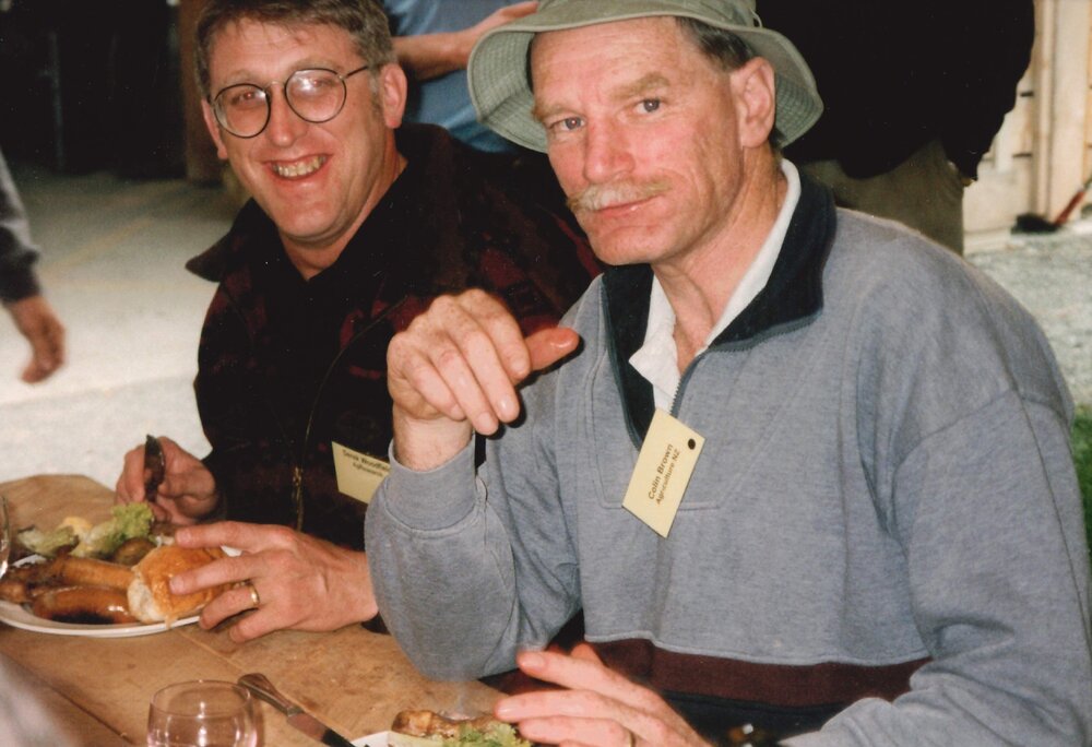 Derek Woodfield and Colin Brown