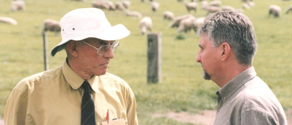 Jim Whyte and John Hay