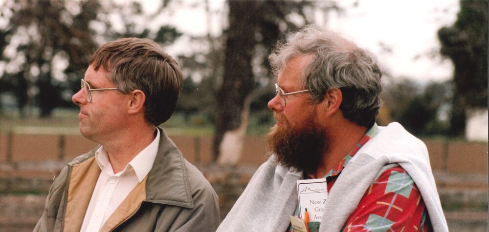 Grant Douglas and Garry Waghorn