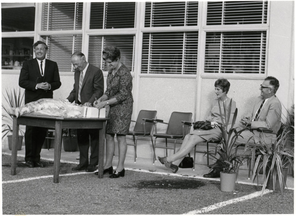 Lionel Corkill's departure celebration