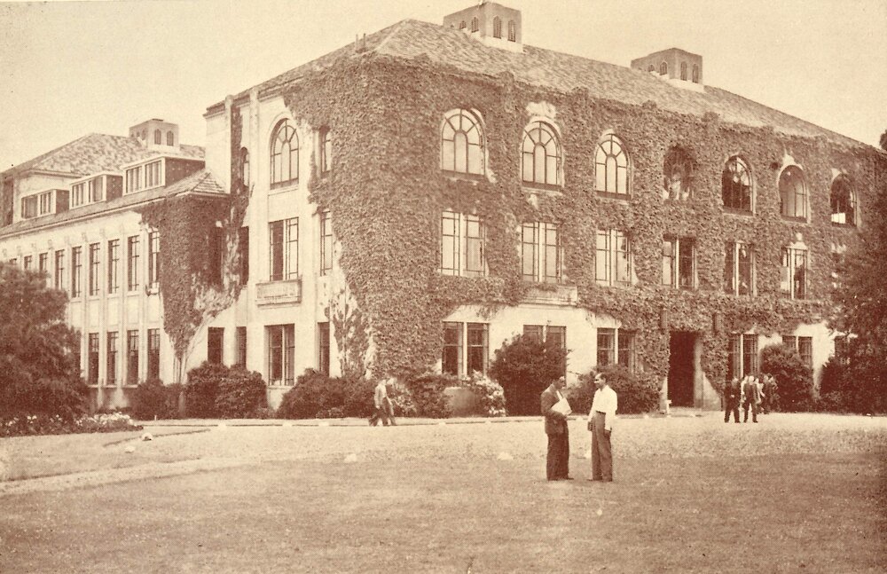 Rear of building, Massey Agricultural College