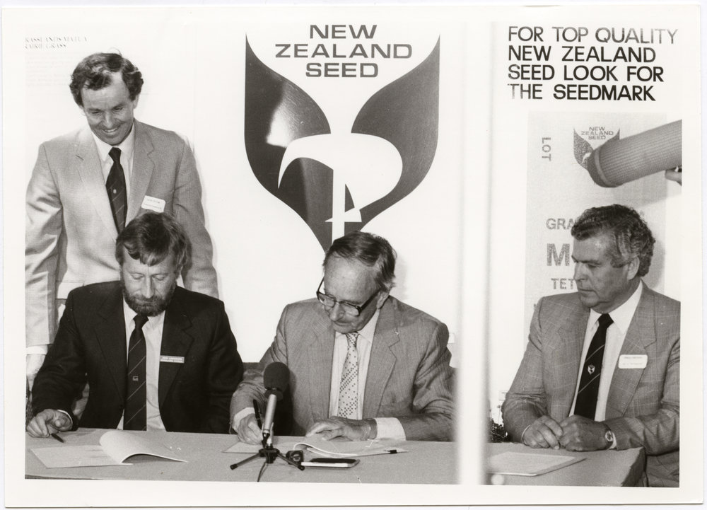 Signing of the Seed Agenting Marketing Agreement