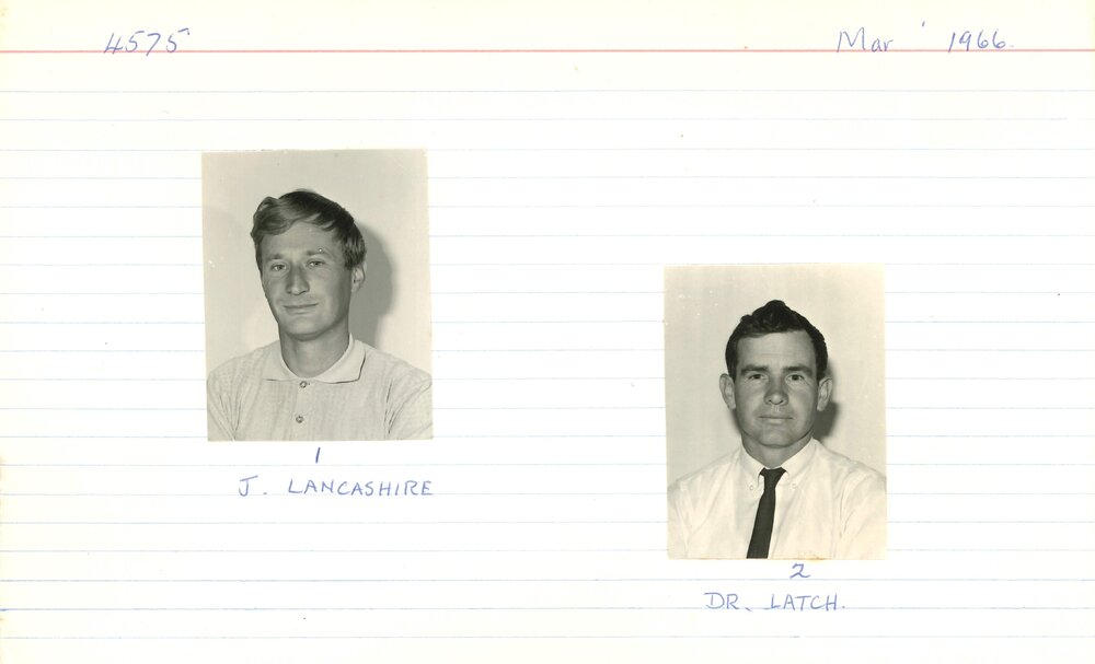 Dr. Latch and John Lancashire
