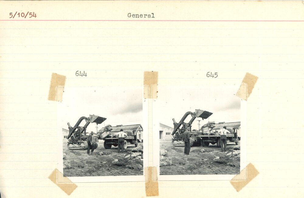 Removal of rocks from site