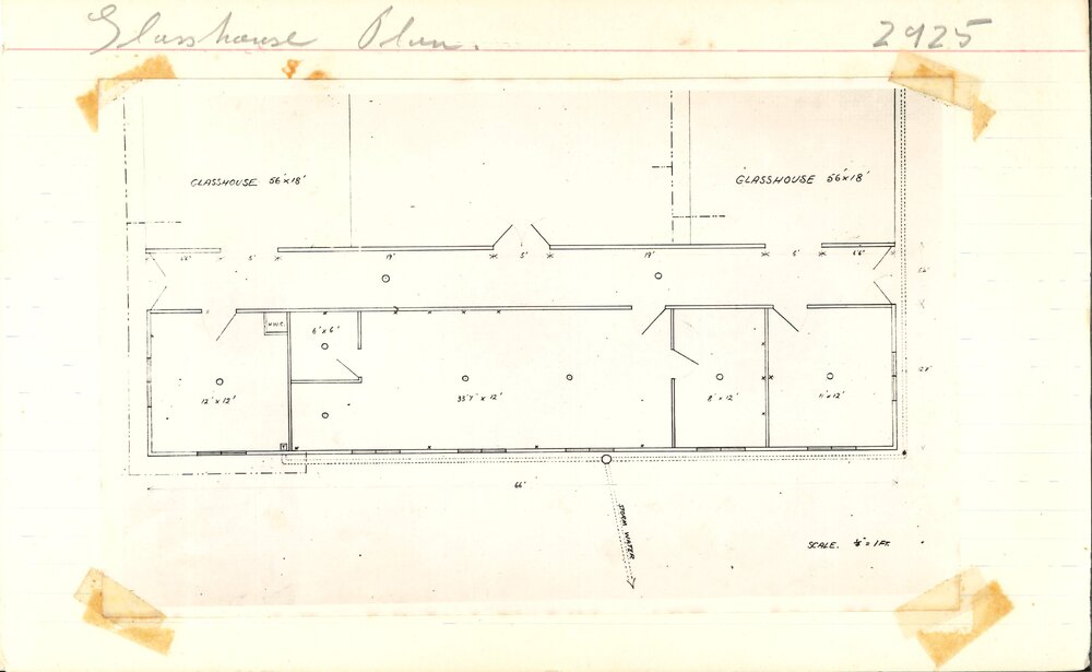 Glasshouse plan