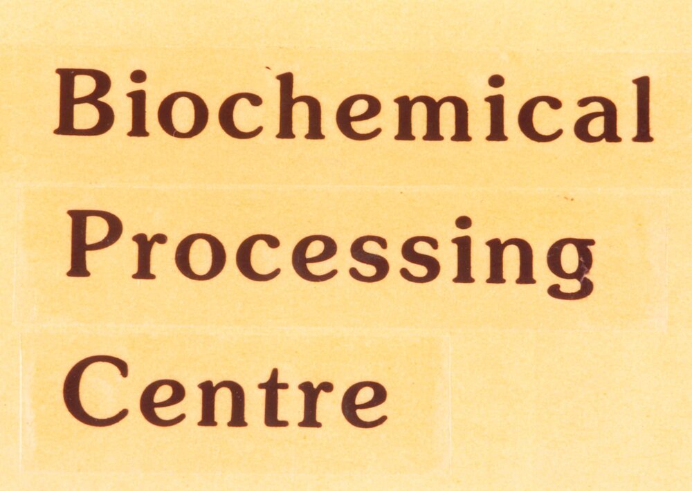 Biochemical Processing Centre - 1