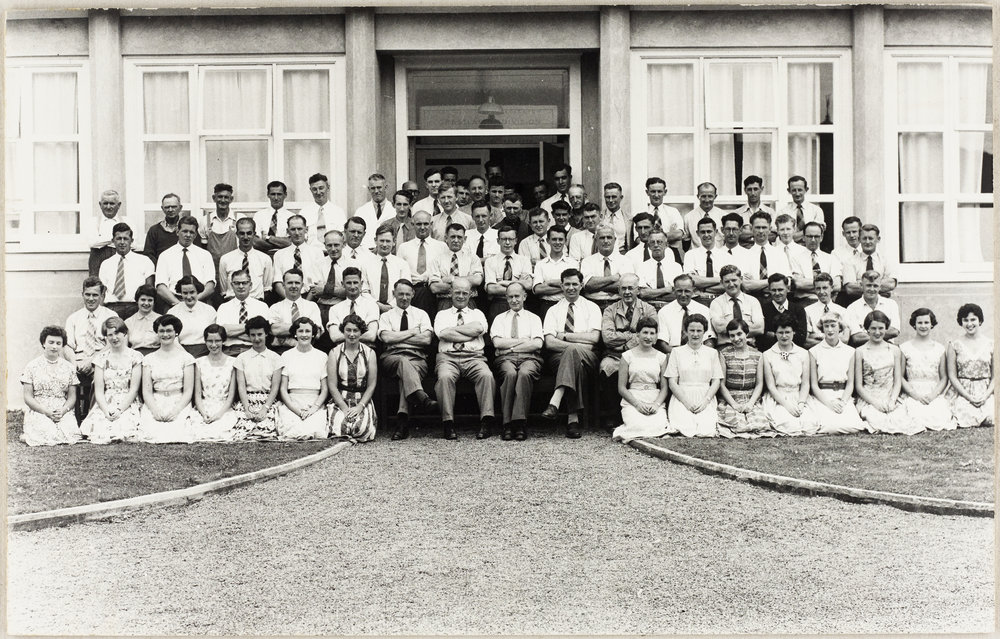 DSIR staff, 1955