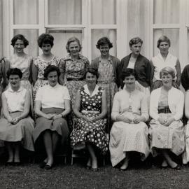 Grasslands female staff members, 1958