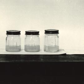 Soil Chemistry Laboratory - lidded jars