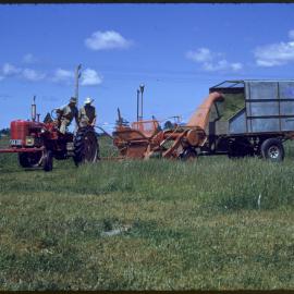Silage making