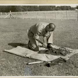 Soil sampling 2: mixing the sample
