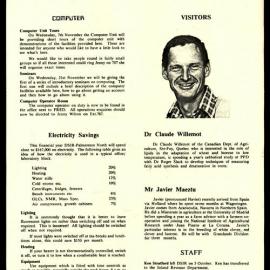 DSIR Newsletter - Number 9 - Date: 23 October 1979