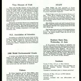 DSIR Newsletter - Number 21 - Date: 19 May 1980