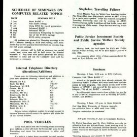 DSIR Newsletter - Number 22 - Date: 3 June 1980