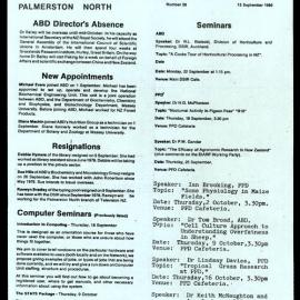 DSIR Newsletter - Number 29 - Date: 15 September 1980