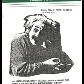 DSIR Palmerston North - Campus News: Issue No. 2 - 14 February 1989