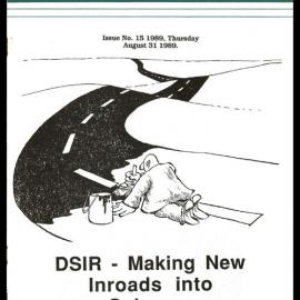 DSIR Palmerston North - Campus News: Issue No. 15 - 31 August 1989
