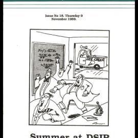 DSIR Palmerston North - Campus News: Issue No. 18 - 9 November 1989
