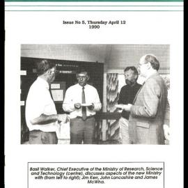 DSIR Palmerston North - Campus News: Issue No. 5 - 12 April 1990