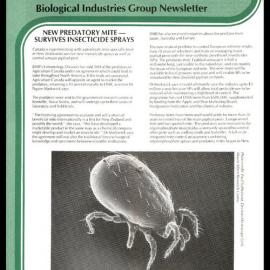 DSIR - Biological Industries Group - Newsletter: Issue No. 18 - 1988